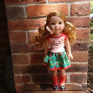 American Girl Doll Wellie Wisher Willa